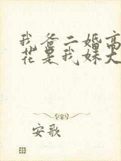 我爸二婚高冷校花是我妹大姐扮演者