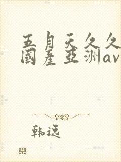 五月天久久精品国产亚洲av