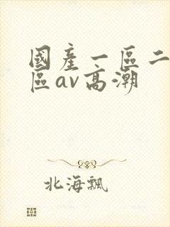 国产一区二区三区av高潮