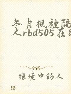 冬月枫被隔壁男人rbd505在线