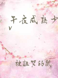 午夜成熟少妇av