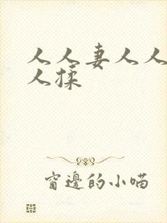 人人妻人人爽人人揉