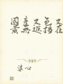 国产又色又爽又黄无遮挡在线视频