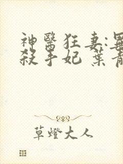 神医狂妻:异能杀手妃 叶青羽