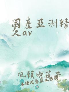 国产亚洲精品久久av