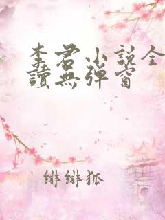 李君小说全文阅读无弹窗