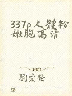 337p人体粉嫩胞高清