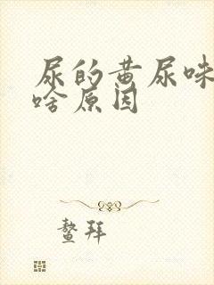 尿的黄尿味重是啥原因