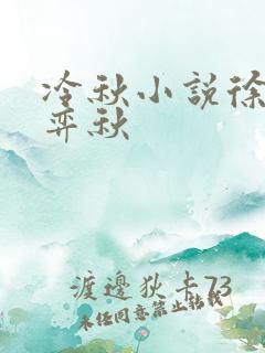 冷秋小说徐加徐弈秋