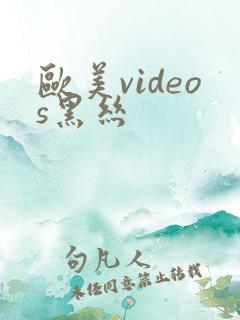 欧美videos黑丝