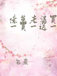 亿万老婆买一送一买一送一