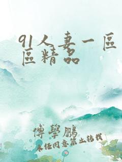 91人妻一区二区精品