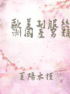 欧美制服丝袜亚洲国产另类