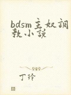 bdsm主奴调教小说