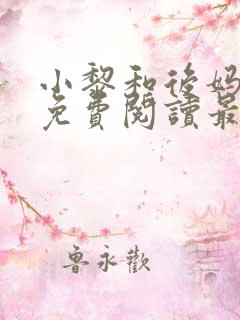 小黎和后妈小说免费阅读最新章节