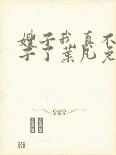 嫂子我真不是傻子了叶凡免费阅读