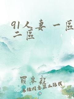 91人妻 一区二区