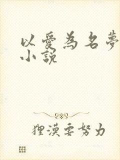 以爱为名梦筱二小说