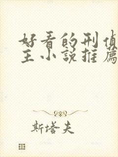 好看的刑侦双男主小说推荐