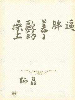 操欧美胖逼网站上的了