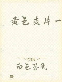 黄色爽片一级