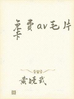 免费av毛片不卡