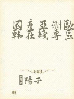 国产亚洲欧美日韩在线专区