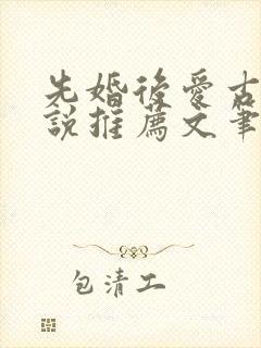 先婚后爱古言小说推荐文笔好高质量