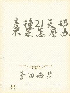 产后21天奶水不足怎么办