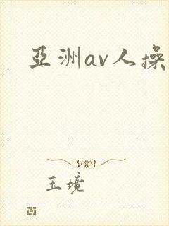 亚洲av人操人