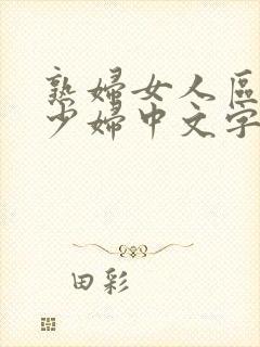 熟妇女人区丰满少妇中文字幕