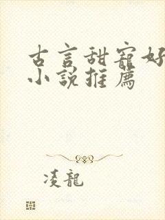 古言甜宠好看的小说推荐