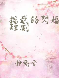 总裁的闪婚娇妻短剧