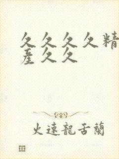 久久久久精品国产久久