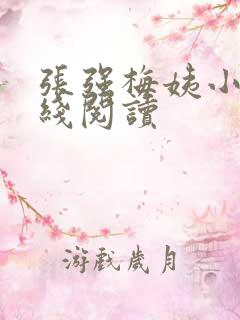 张强梅姨小说在线阅读