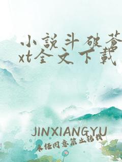 小说斗破苍穹txt全文下载