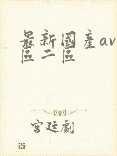 最新国产av一区二区
