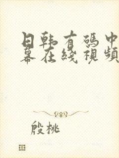 日韩有码中文字幕在线视频