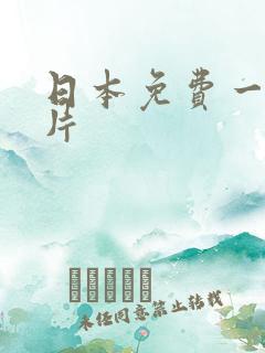 日本免费一级大片