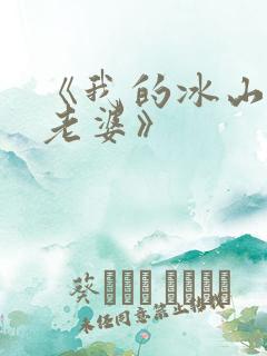 《我的冰山总裁老婆》