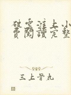 破云淮上小说免费阅读完整