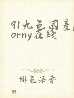 91九色国产porny在线