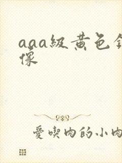 aaa级黄色录像