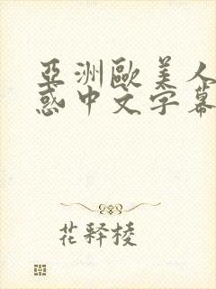 亚洲欧美人妻诱惑中文字幕