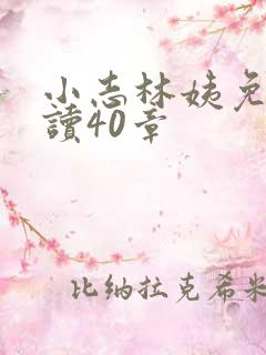 小志林姨免费阅读40章