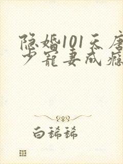 隐婚101天唐少宠妻成瘾 南之情