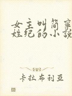 女主叫简宁男主姓纪的小说