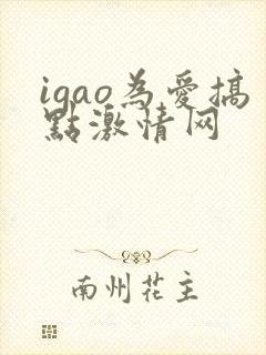 igao为爱搞点激情网