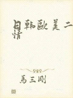 日韩欧美二区激情