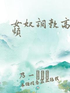 女奴调教高潮视频